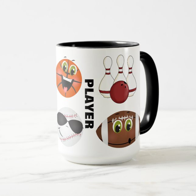 Gift Sports Combo Mugg (Framsida höger)