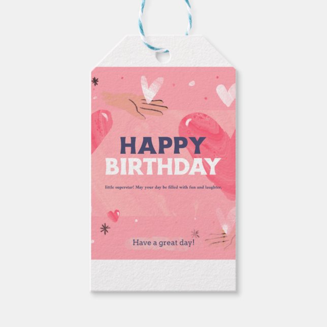 Gift Tag Presentetikett (Framsidan)