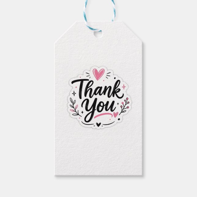 Gift tag presentetikett (Framsidan)