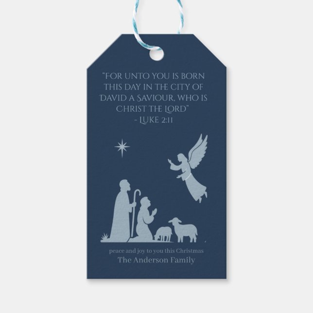 Gift Tag Presentetikett (Framsidan)