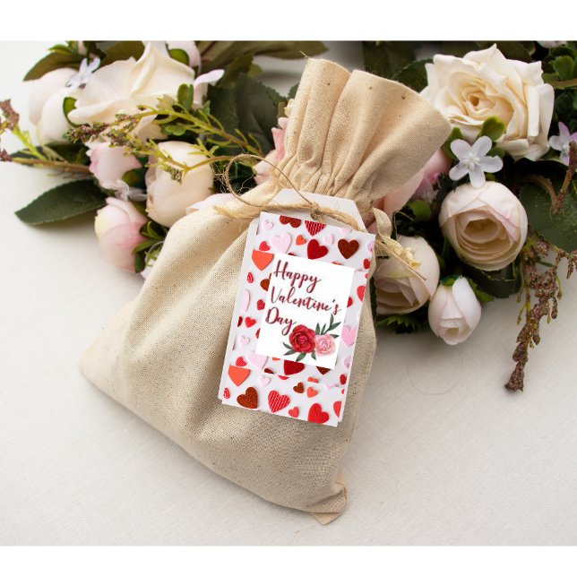 Gift Tavalentine's Day Presentetikett (valentine elegant tags)