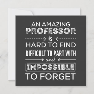 Gift till professor, professor Gift Inbjudningar