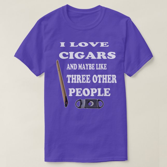Gift-uppsättning för Cigar Gift Idea Funny Cigar-t T Shirt (Design framsida)