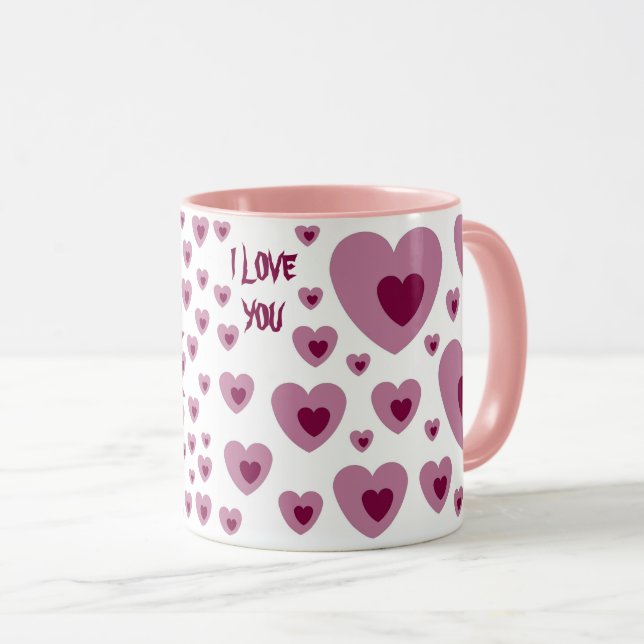 GIFT VALENTININE, BIRTHDAY WIFE MAKE BOYFRIEND MUGG (Framsida höger)