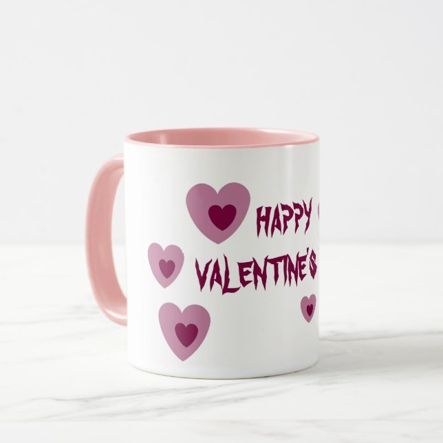 GIFT VALENTININE FRIEND WIFE MAKE BOYFRIEND MUGG (Framsida vänster)