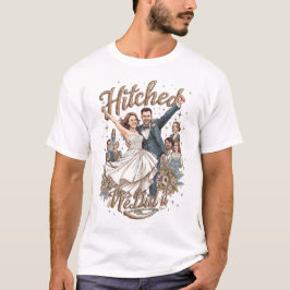 Gift – Vi Gjorde Det - Bröllop T-Shirt