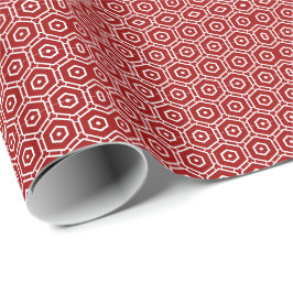 Gift Wrap - Hexagon Mönster Presentpapper
