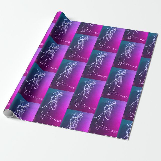 Gift Wrap - Kalkflicka Presentpapper (Utrullad)