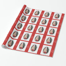 Gift Wrap - Saint Nick Träd Ornament