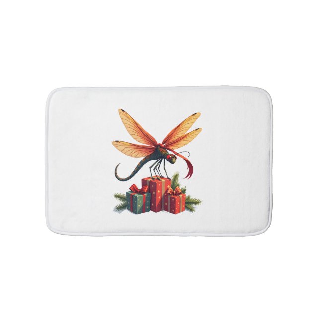 Gift-Wrapped Dragonfly Badrumsmatta (Framsidan)
