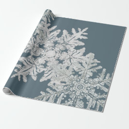 GIFT WRAPPING PAPPER BENTLEY SNOWFLAKE PRESENTPAPPER