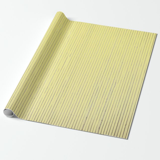 GIFT WRAPPING PAPPER CHARTREUSE TAN FATED RAND PRESENTPAPPER (Utrullad)