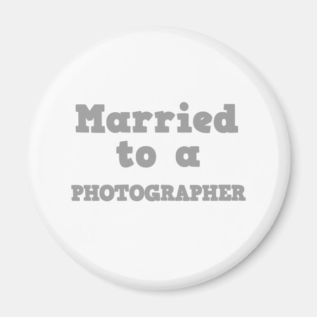 GIFTA MED EN FOTOGRAF MAGNET (Framsidan)
