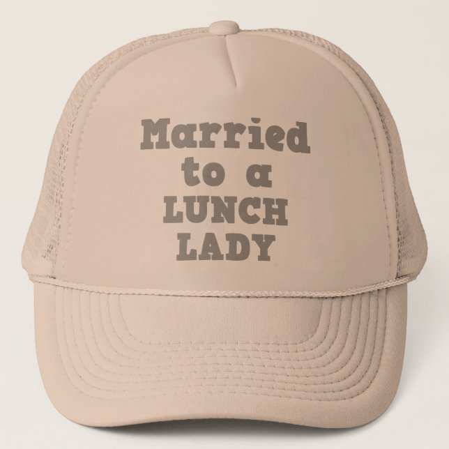 GIFTA MED EN LUNCHDAM TRUCKERKEPS (Framsida)