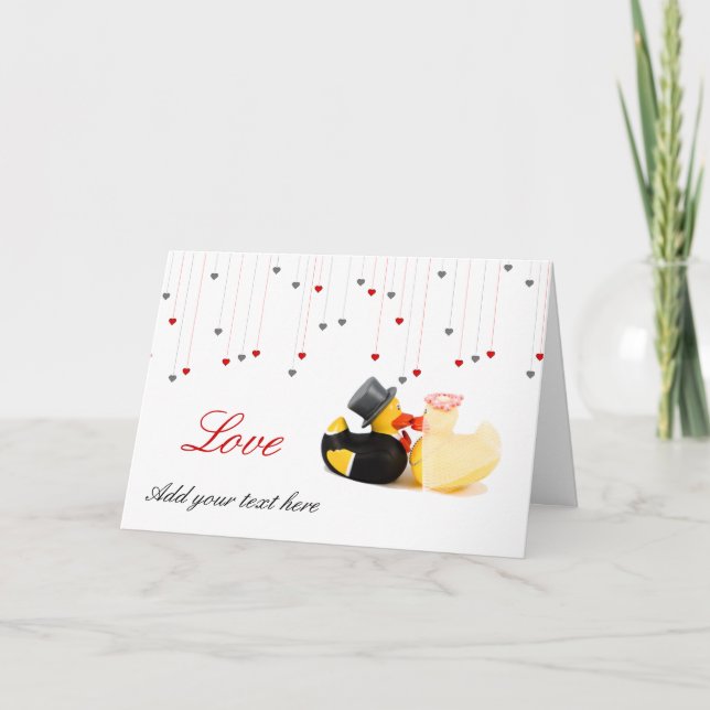 Gifta sig ankor kort (Framsida)