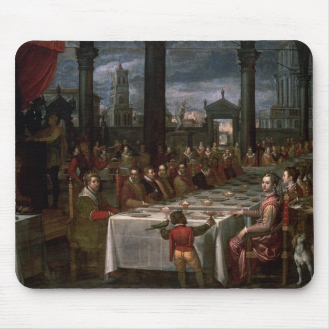 Gifta sig banketten musmatta (Framsidan)