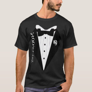 Gifta sig brudgummen t shirt