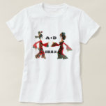 Gifta sig dans/Bride&Groom personliggåvor Tee<br><div class="desc">Brud och brudgum som har deras bröllopdans, iklädda traditionella kinesiska bröllopkappor. Ett intersting bröllop/förlovninggåva för brud och brudgum. Text är för att dig ska personifiera/skräddarsy eller tar bort, om önskad. Känselförnimmelsen frigör för att ändra stilsorten, textfärg, formatet av texten såväl som att resize/flyttning avbilda. Fullständigt anpassade. Se olika stilar och...</div>