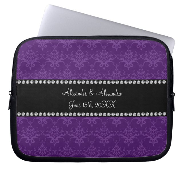 Gifta sig favörliladamast laptop sleeve (Framsidan)