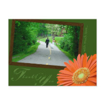 Gifta sig för tack för för Gerberadaisyorange &