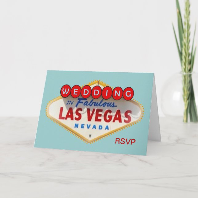 Gifta sig i den Las Vegas OSA kort (Framsida)