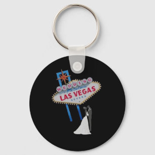 Gifta sig i sagolika Las Vegas Keychain Nyckelring
