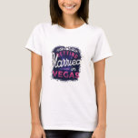 Gifta sig i Vegas Bride T Shirt<br><div class="desc">Har du en bröllopsfest i Las Vegas? Hämta dina besättningsmatchningsgarantier.</div>