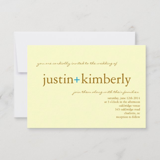 Gifta sig inbjudan | A+ |small-ivyelbr (Framsida)