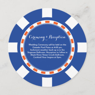 Gifta sig information om kasinopokerchip inbjudningar