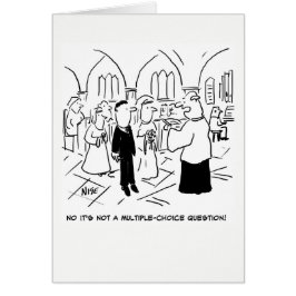 Gifta sig. Inte är det inte en multiple Hälsningskort