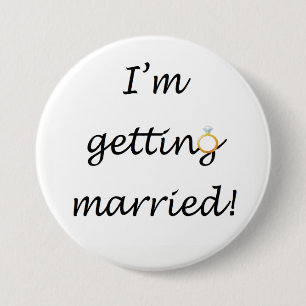 "Gifta sig jag förmiddagen!", Stort emblem Knapp