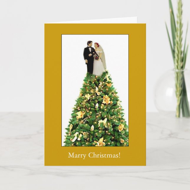 Gifta sig jul! helgkort (Framsida)