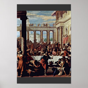 Gifta sig på Cana av Ricci Sebastiano Poster