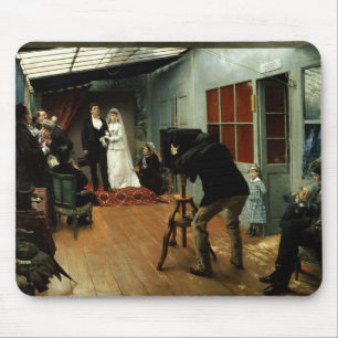 Gifta sig på fotografen, 1878-9 musmatta