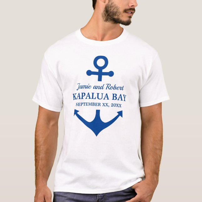 Gifta sig på stranden, vid havet eller på ett t shirt (Framsida)