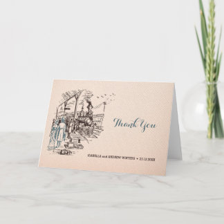 Gifta sig som är uttryckligt - brölloptack tack kort