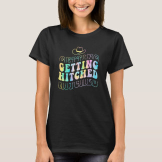 Giftas Glatt Brudfest Spennande Brud T Shirt