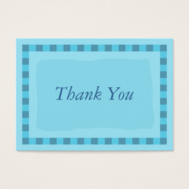 Giftcard, Tack Visitkort (Framsidan)