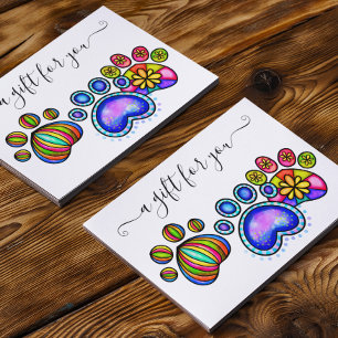 Giftcertifikat Hund Tass Grooming Pet Vet Boarding