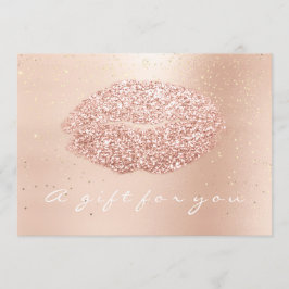 Giftcertifikat Ro Guld Confetti Kiss Beauty