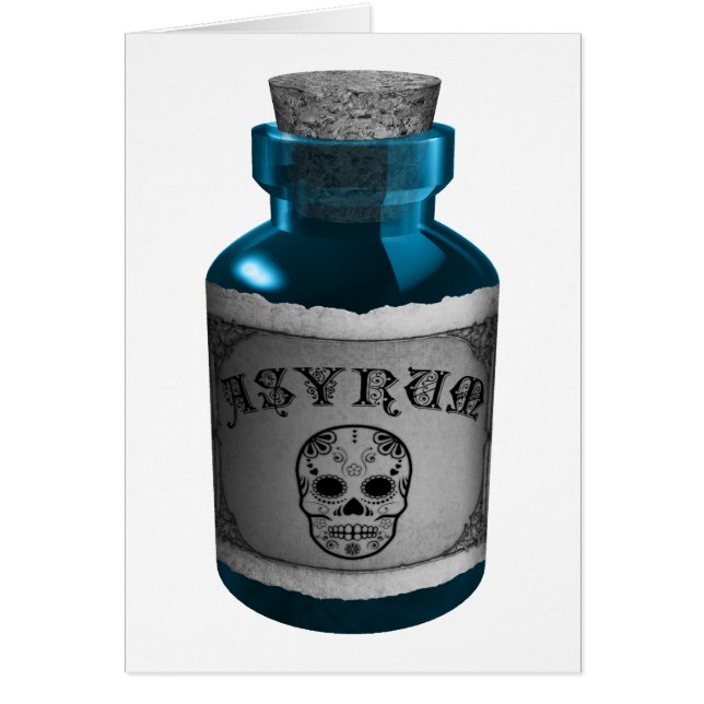 giftelixer flaska OBS kort (Framsidan)