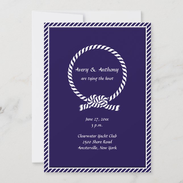 Gifter sig bröllopsinbjudan inbjudningar (Framsida)