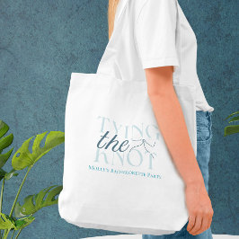 Gifter sig - Elegantens minimalistiska Bröllop-des Tygkasse
