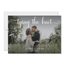 Gifter sig Modern minimiskript för fotoövertäcknin