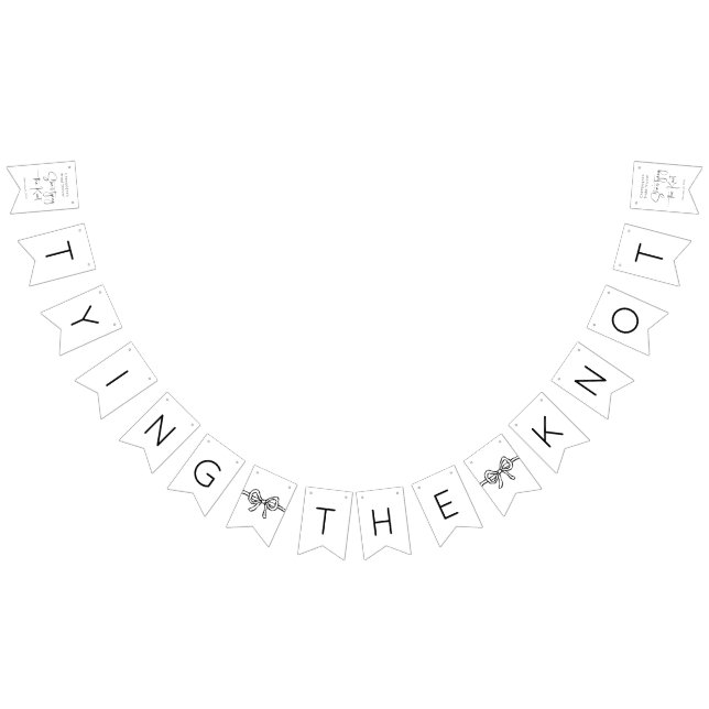 Gifter sig modern skriptMöhippa Vimplar (Alla)