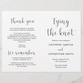 Gifter sig, modernt Bröllop-program