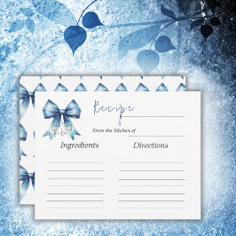 Gifter sig Möhippa av blått fält Anteckningskort