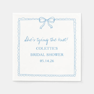 Gifter sig Möhippa för Chicen Bow Hand plockade Pappersservett