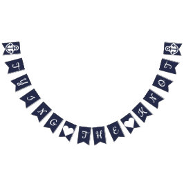 Gifter sig Nautical Bunting Vimplar