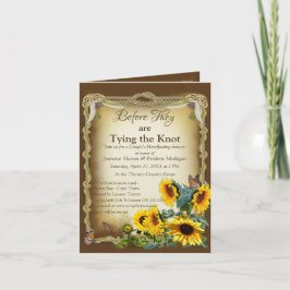 Gifter sig par bildskärm inbjudan